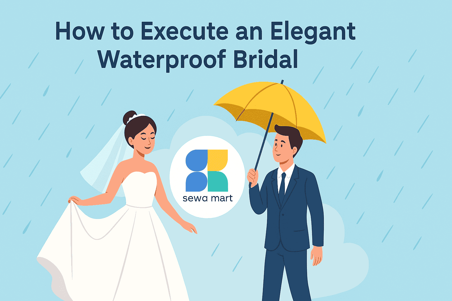 How to Execute an Elegant Waterproof Bridal Makeup Sewa Mart